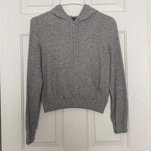 Forever 21 knitwear/ cropped hoodie